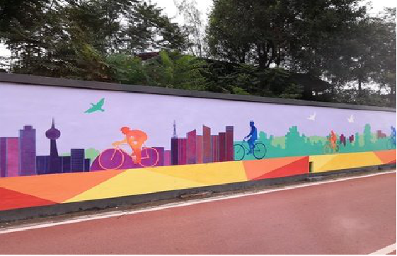 江永墙体彩绘-围墙