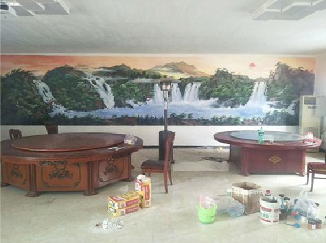 江永墙绘-写实风景