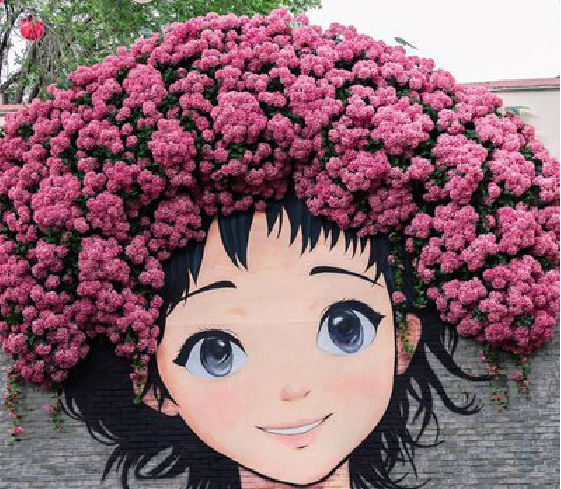 江永墙体彩绘-网红墙打卡