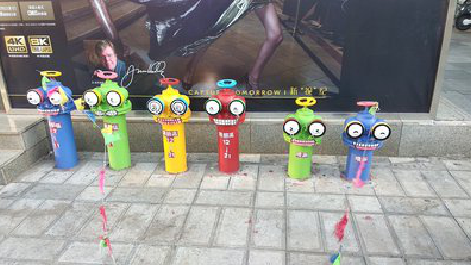 江永商业区彩绘