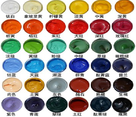 江永墙绘颜色的选择有讲究。