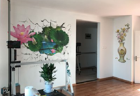 江永墙体彩绘相比墙纸的优势。