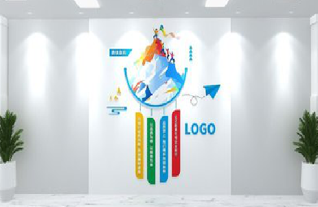 江永公司企业形象墙的工艺材料有哪些？